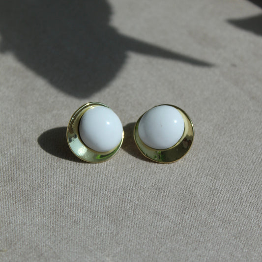 Aretes oro laminado