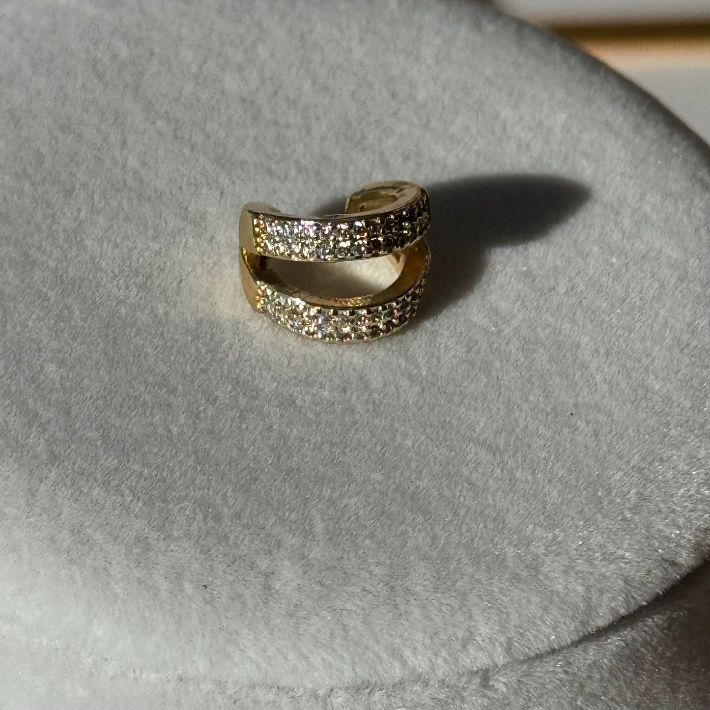 Ear Cuff Sparkle Ring