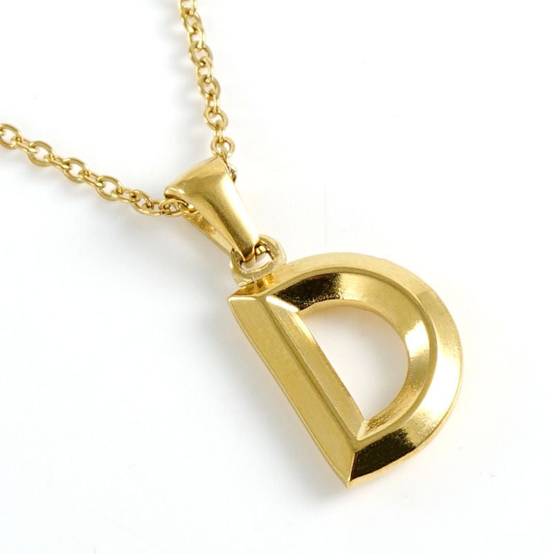 Cadena con dije de Letra