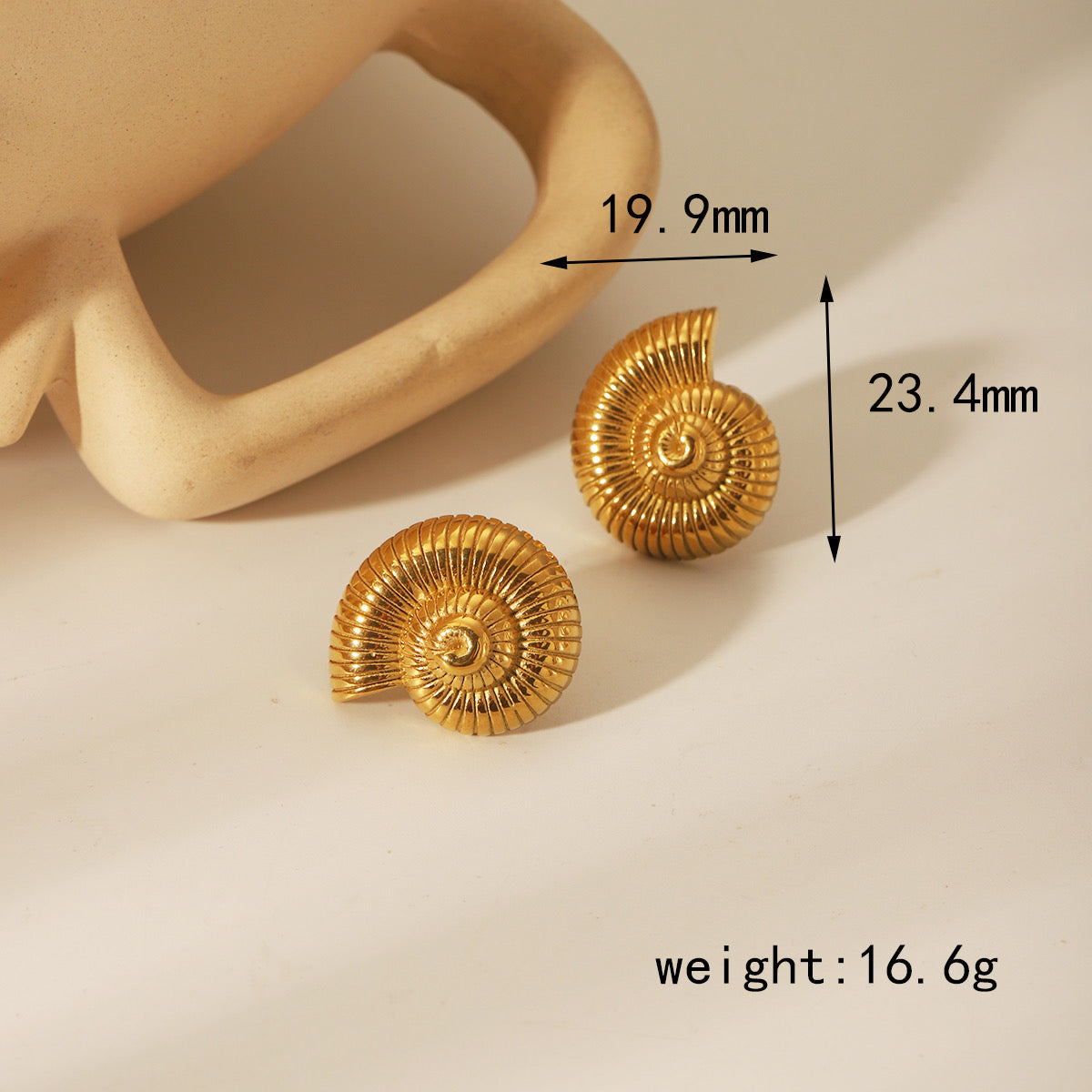 Juju Snail Earrings