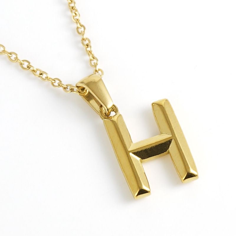Cadena con dije de Letra