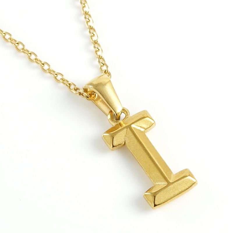 Cadena con dije de Letra