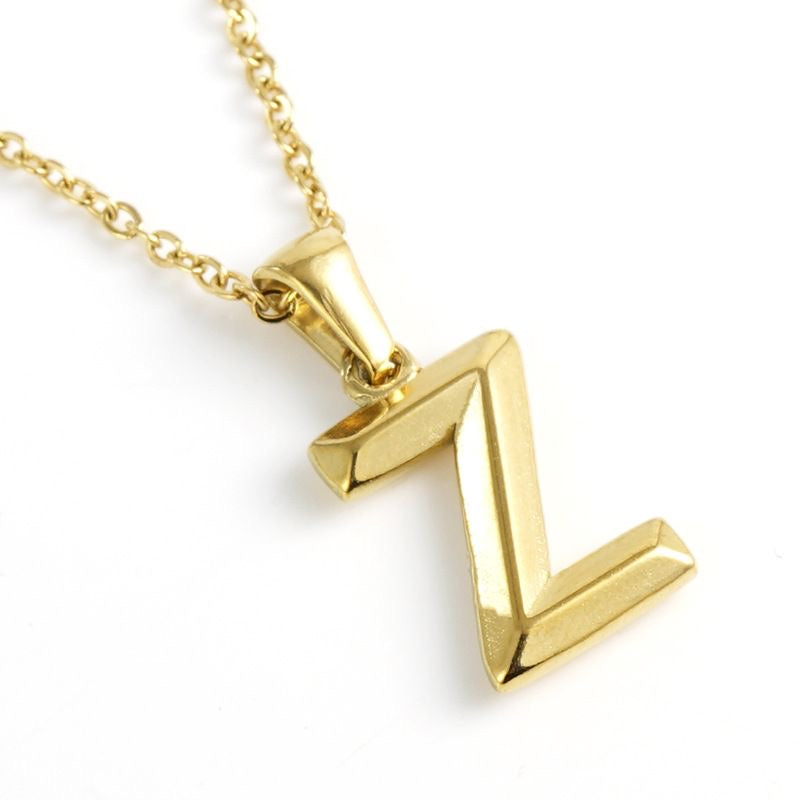 Cadena con dije de Letra