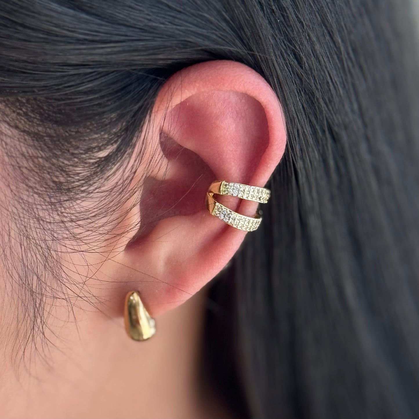 Ear Cuff Sparkle Ring