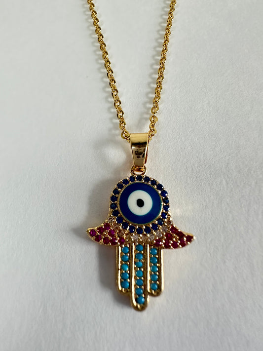 Hamsa Necklace