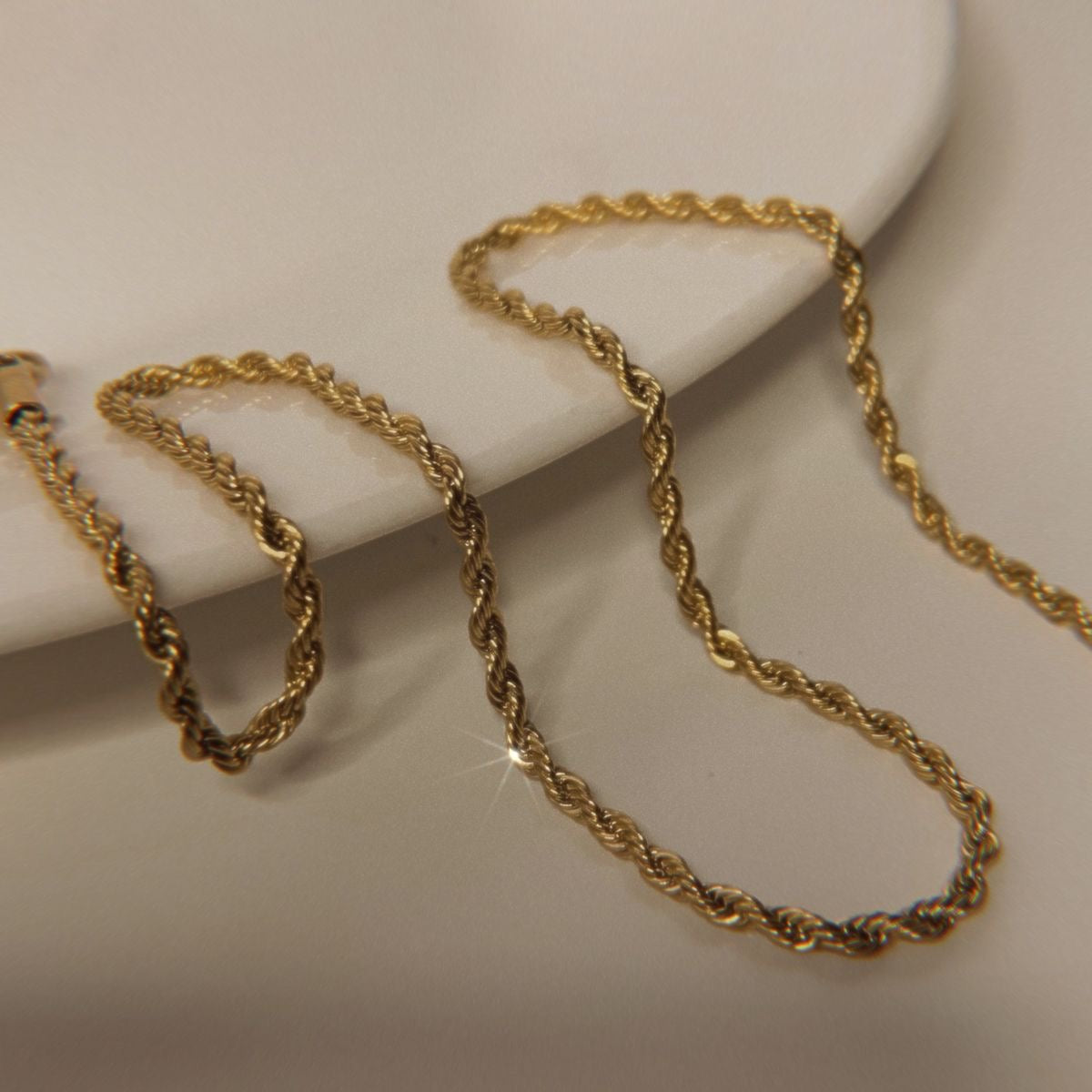 Woven bow necklace