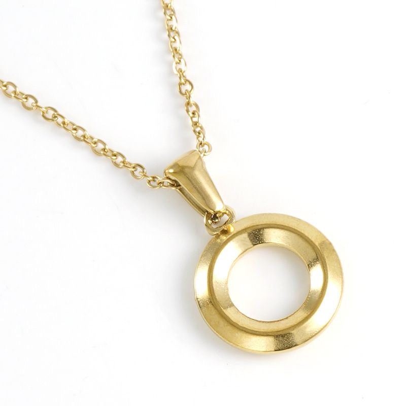 Cadena con dije de Letra